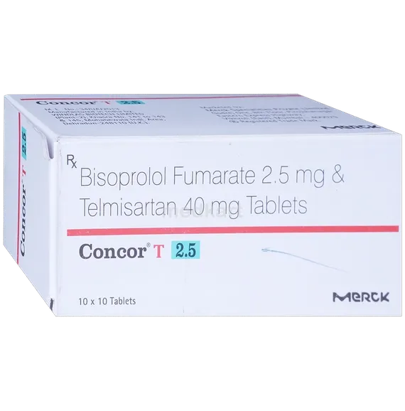 concor t 2.5mg tablet 10's